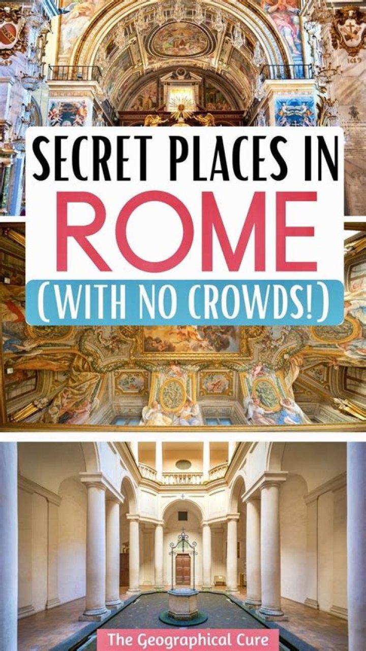 15 Secret Places you Should Visit in Rome