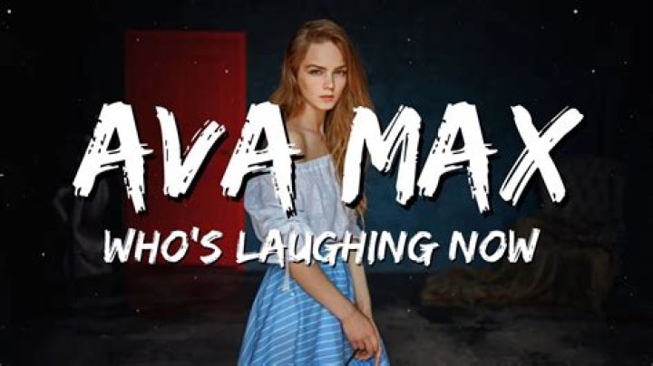 Ava Max releases new single 'Who's Laughing Now'