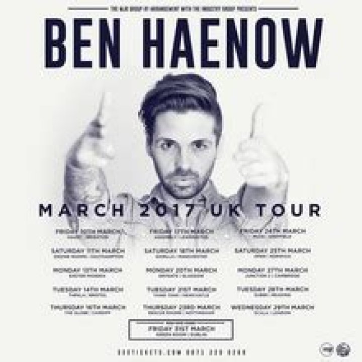 Ben Haenow Announces Debut Tour!