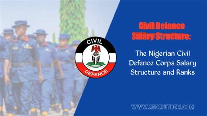 Civil Defence Salary and Rank Structure