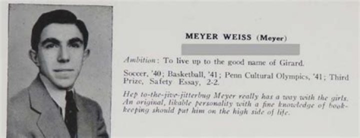 David Weiss Father: Meet Meyer Weiss