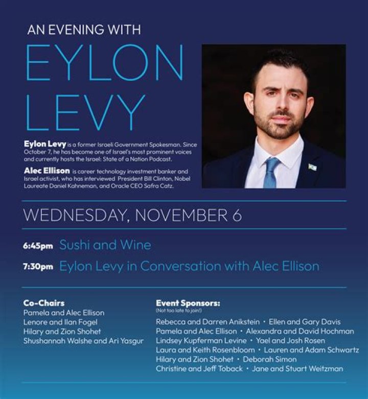 Fame | Eylon Levy net worth and salary income estimation Apr, 2024