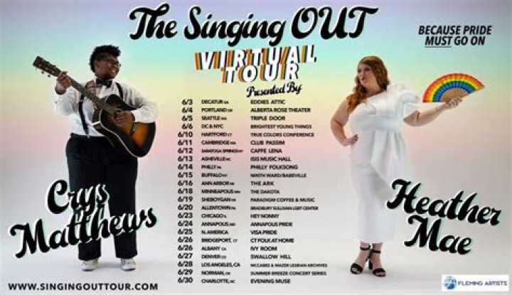 Heather Mae and Crys Matthews Release New Single & Announce Virtual Tour -