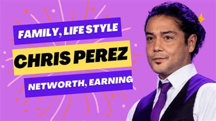 How much is Chris Perez’s net worth today