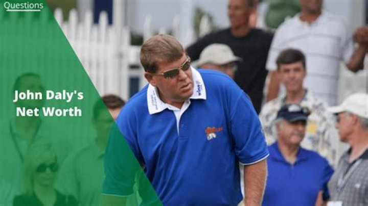 How much is John Daly’s net worth today