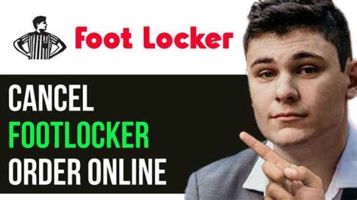 How to cancel footlocker order