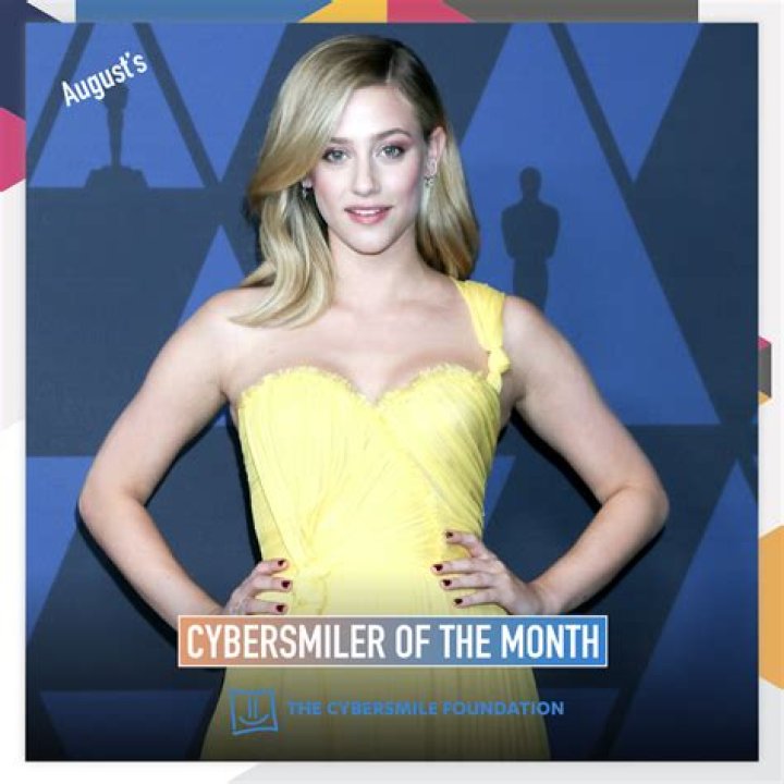 Lili Reinhart wins an award from Cybersmile