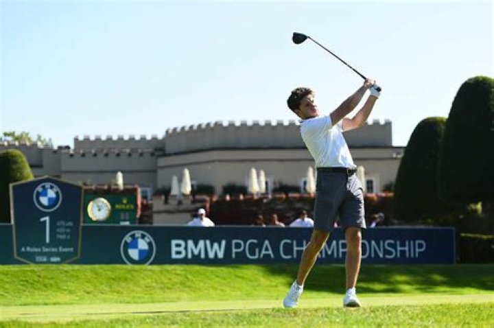 Niall At The BMW PGA Pro-Am Today