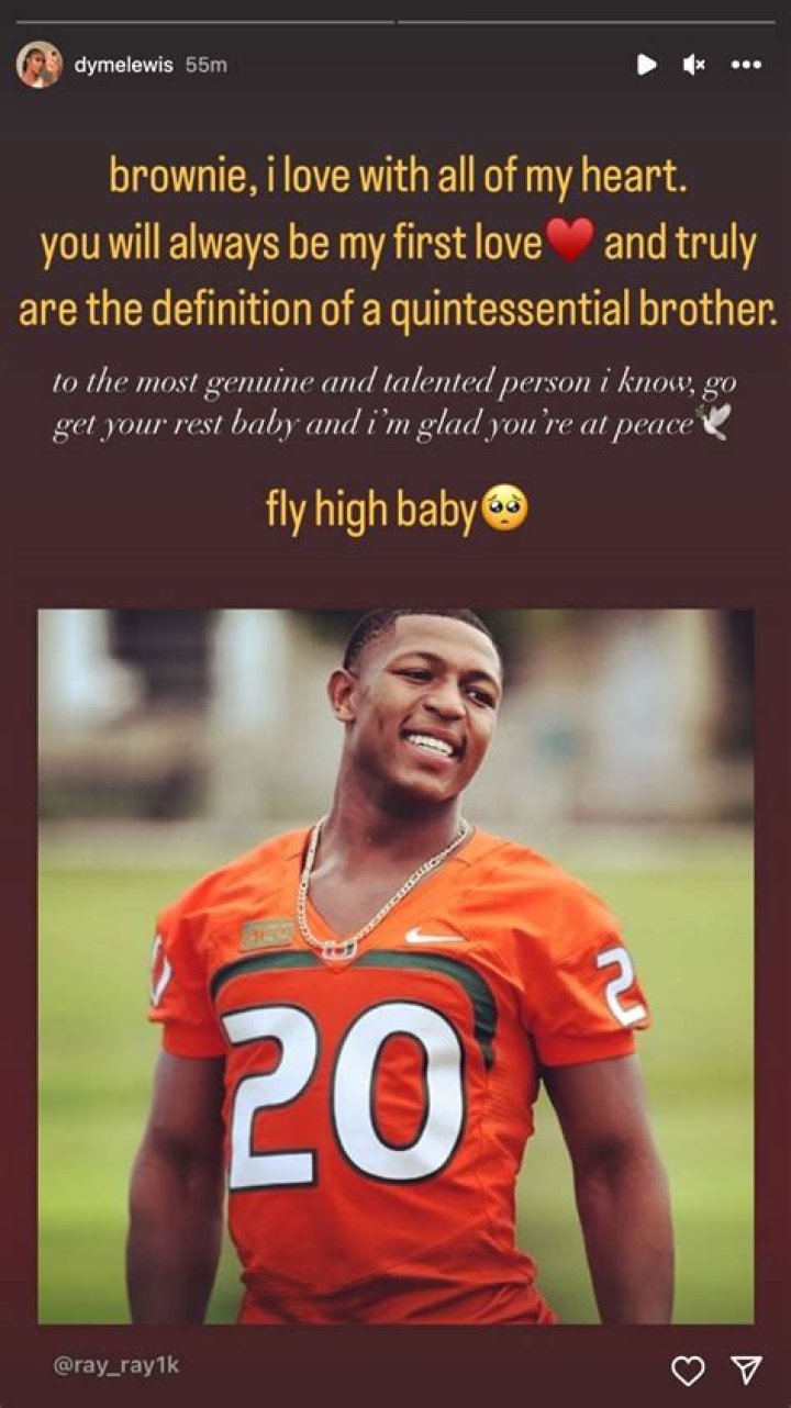 Ray Lewis III Social Media