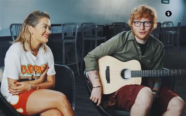 Rita Ora and Ed Sheeran Perform 'Your Song'